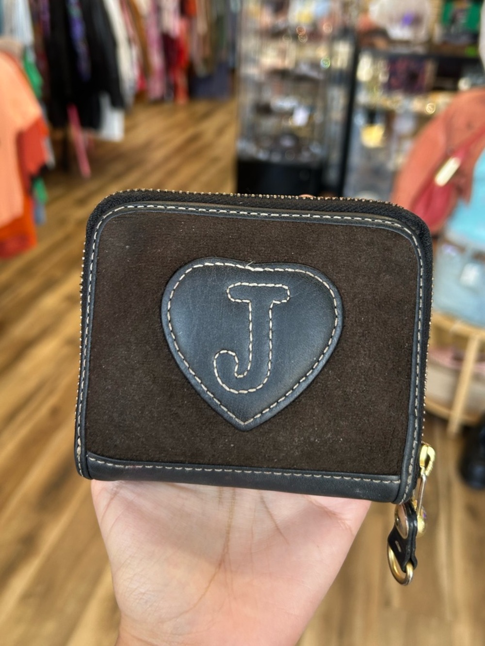 Juicy Couture Wallet Y2K VINTAGE Embroidered Wallet